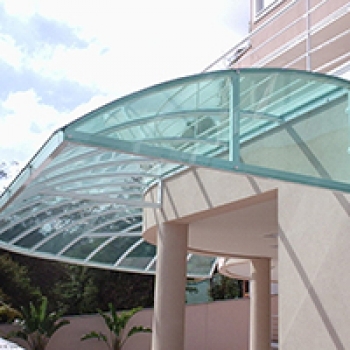 Toldo em Policarbonato no Jardim Iguatemi